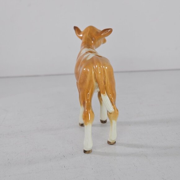 RARE Beswick England Guernsey Calf Baby Cow Figurine Glossy #1249A - Picture 4 of 10